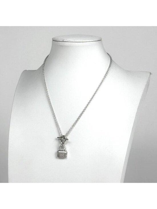 Hermes Amulet Constance Necklace Silver - Picture 5 of 6